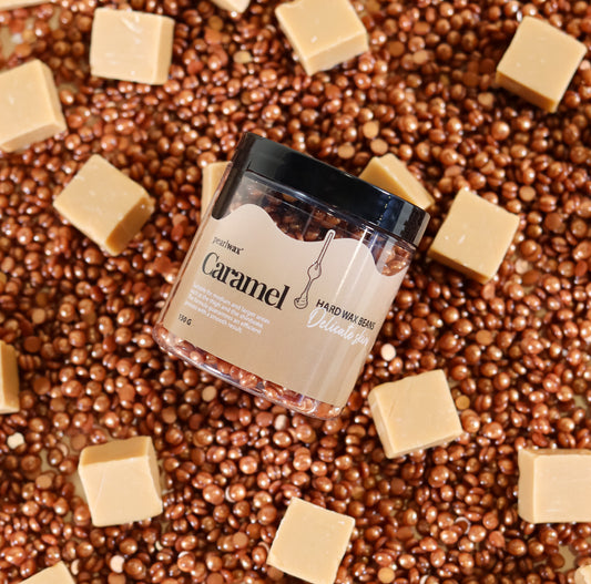 Perlwachs-Karamell für zarte Haut